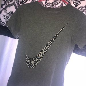 Gray Nike T-shirt